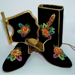 Belgha Femme Brodée avec Accessoires Belgha Femme Brodée avec Accessoires