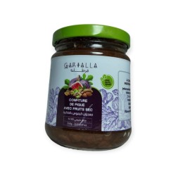 Confiture de figues sans sucre ajouté avec fruit sec Confiture de figues sans sucre ajouté avec fruit sec